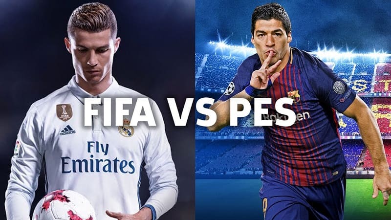 hd football pes vs fifa